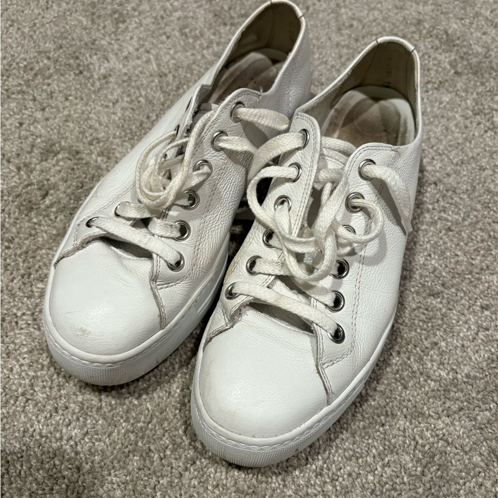PAUL GREEN White Casual Sneakers
